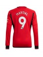 Billige Manchester United Anthony Martial #9 Hjemmedrakt 2023-24 Langermet
